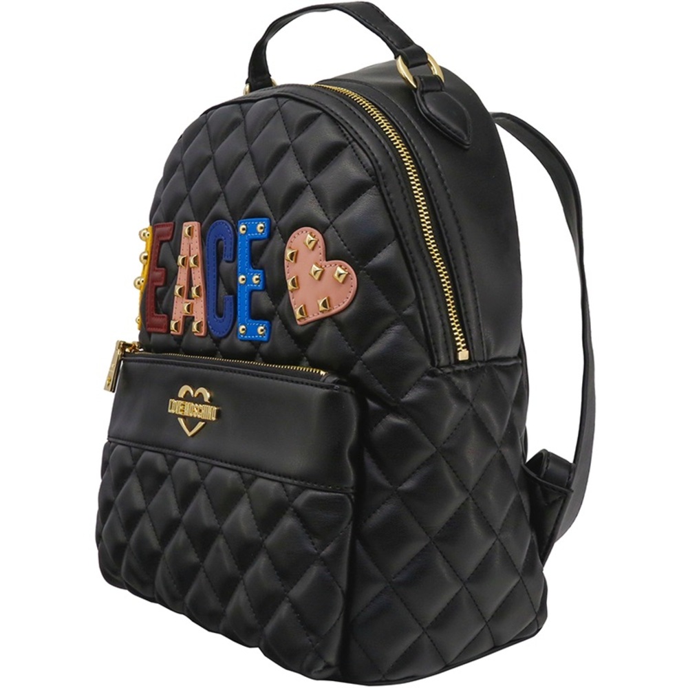 Faux Leather Original Moshino Backpack